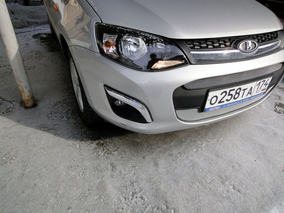 Лопнул бампер — Lada Калина Хэтчбек (2G), 1,6 л, 2015 года | поломка ...