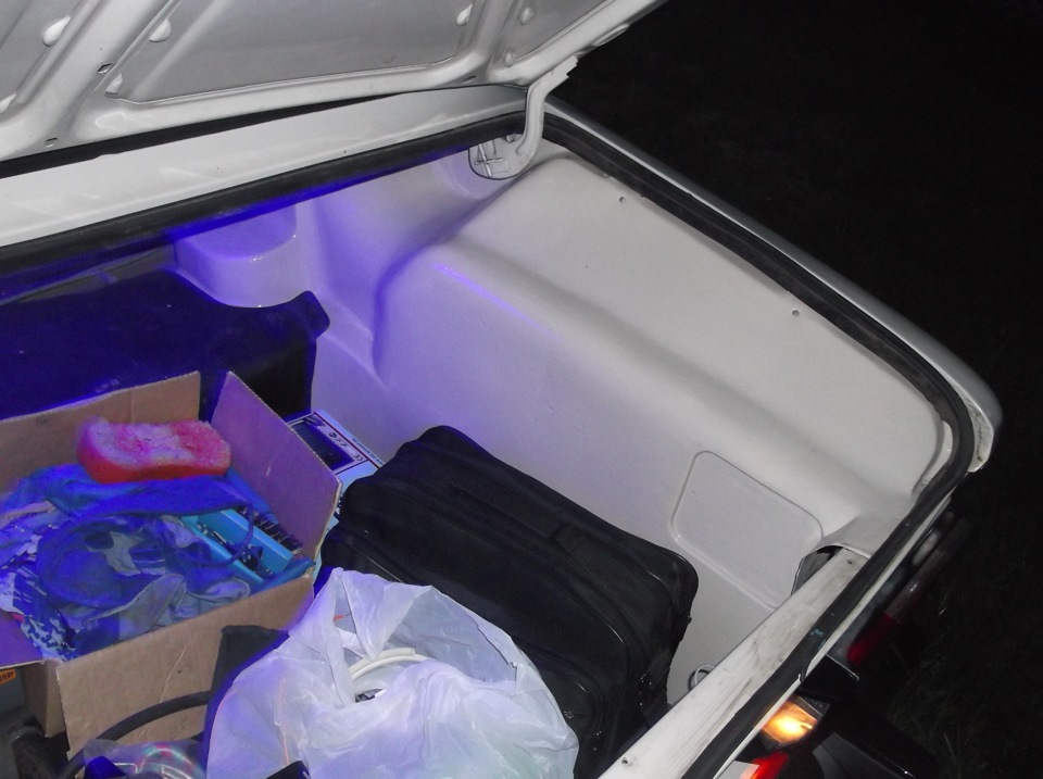 колхоз-подсветка) — Lada 21061, 1,5 л, 1991 года | тюнинг | DRIVE2