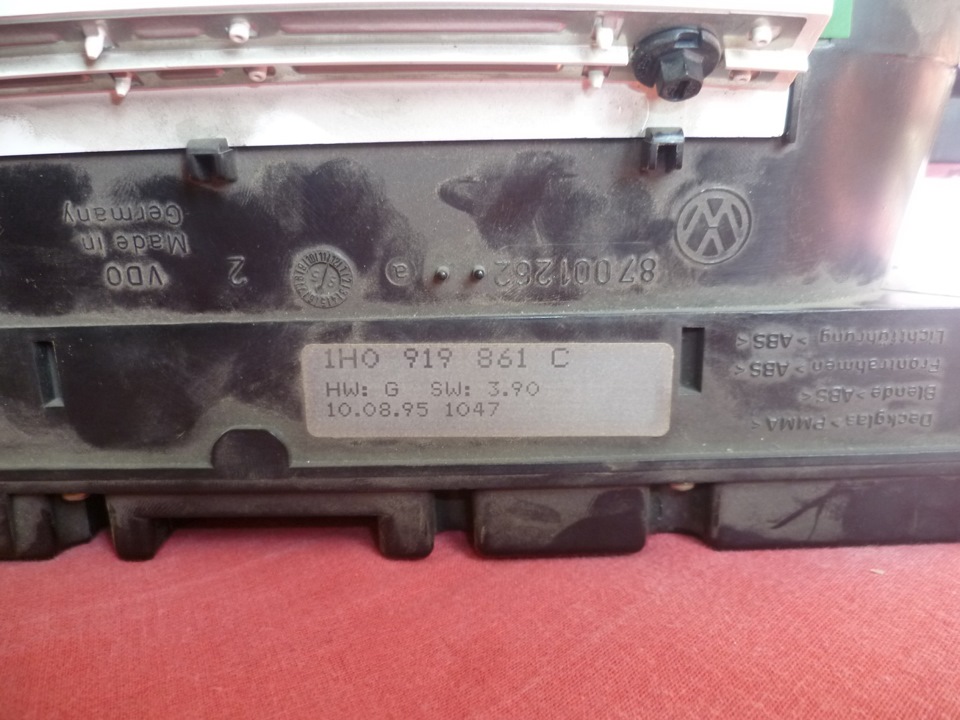 Освещение щитка приборов! LED! — Volkswagen Golf Mk3, 1,8 л, 1995 года ...