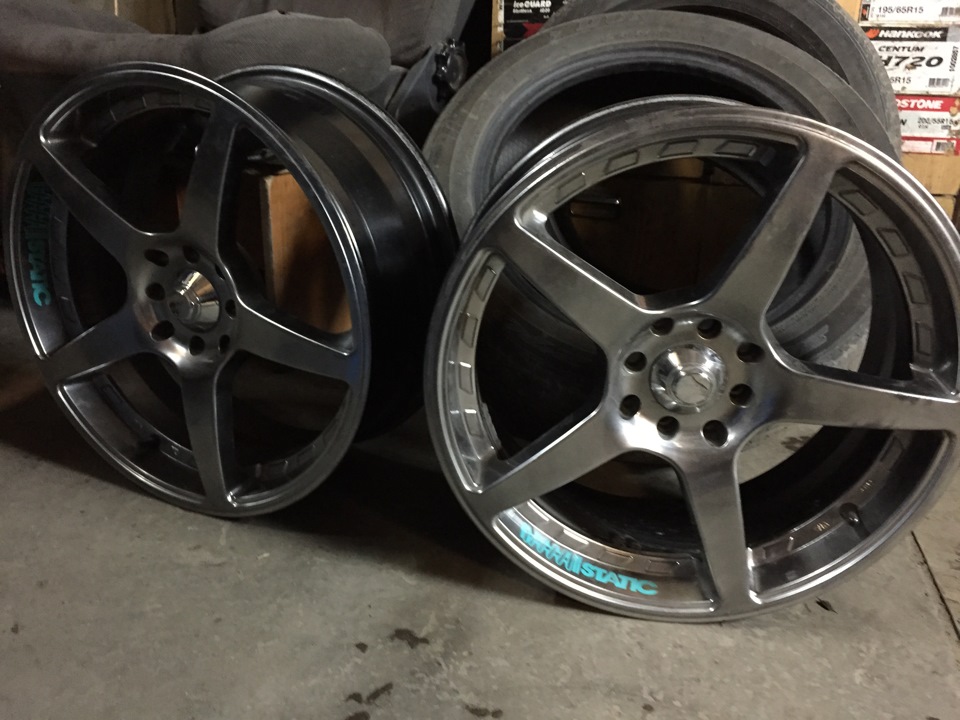 Новые диски и немного драгстера)) — Hyundai Solaris, 1,6 л., 2011 года ...