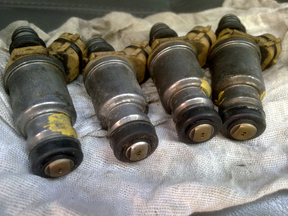 Промывка форсунок ультразвуком. — Toyota Corona (T190), 1,6 л, 1994 ...