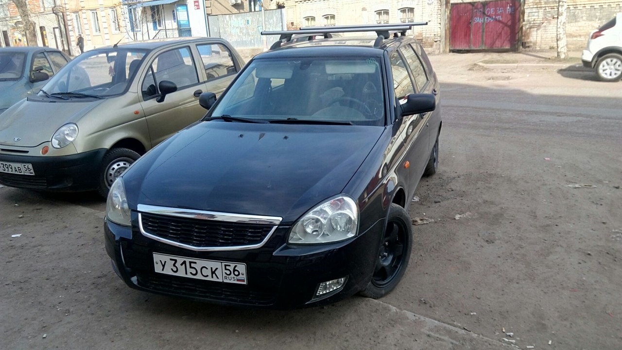 Lada Приора универсал 1.6 бензиновый 2009 | Самэц Чернопопика(Боров) на  DRIVE2