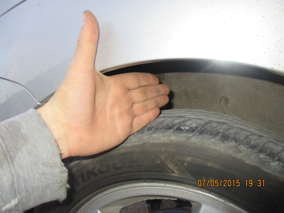 а вот и клиренс 2 — Chevrolet Aveo 5-door (1G), 1,4 л, 2006 года ...