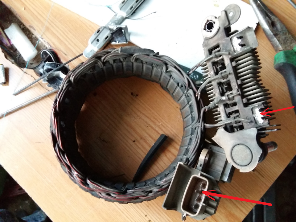 Эпопея с генератором. — Mitsubishi Galant VR-4, 2,5 л, 1997 года ...