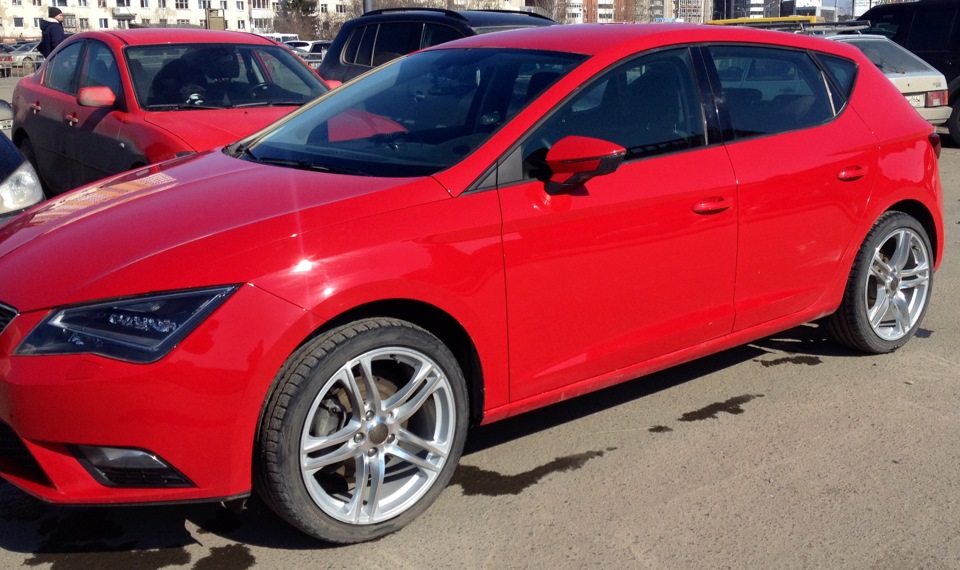 Такая корова нужна самому ( колеса оставил себе ) — SEAT Leon (Mk III ...
