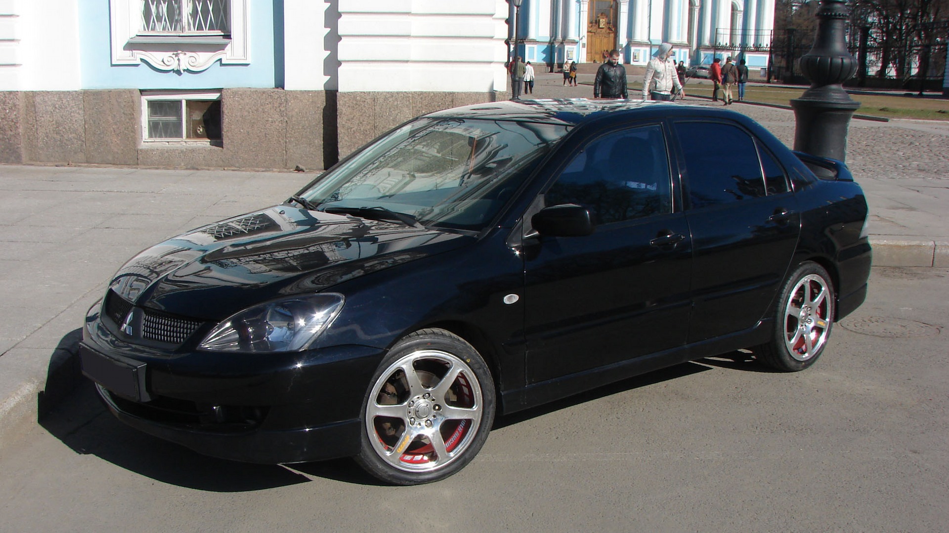 Mitsubishi Lancer 9 на дисках