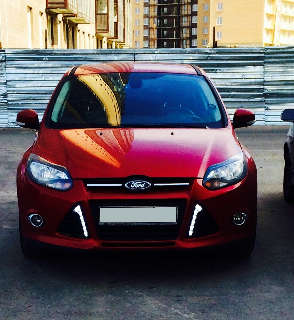 Candy Red Ford Focus