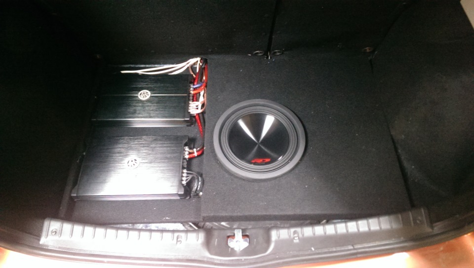 Багажник на финишной прямой! Саб в запаску! — Lada Калина Хэтчбек (2G ...