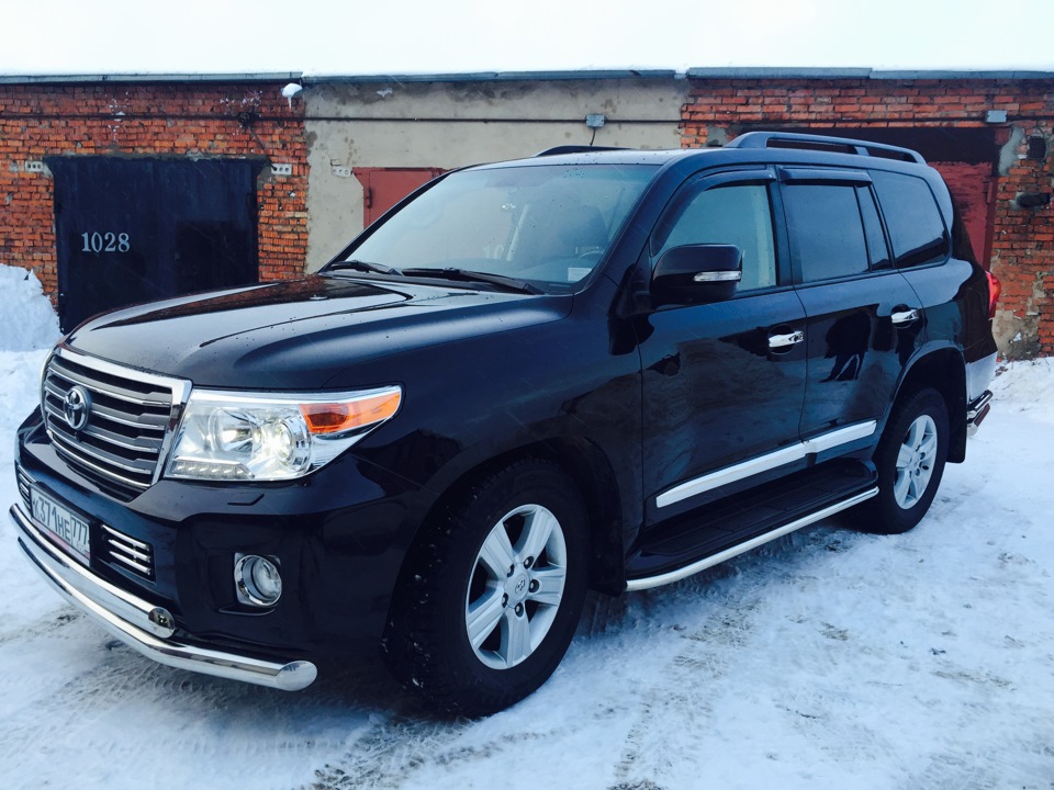 Легкая полировка и нанесение жидкого стекла Вилсон — Toyota Land ...