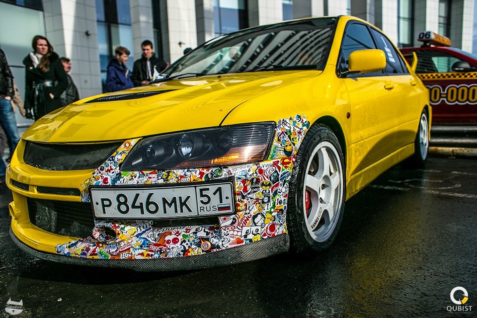 Автопрокачка 2015 г.Мурманск — Mitsubishi Lancer Evolution VII, 2 л ...