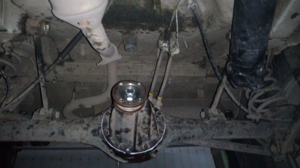 Замена кардана и резинок реактивных тяг — Lada 4x4 3D, 1,7 л, 2014 года ...