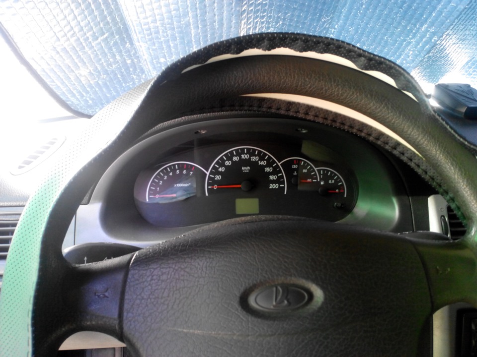 Оплетка руля — Lada Приора хэтчбек, 1,6 л, 2008 года | аксессуары | DRIVE2