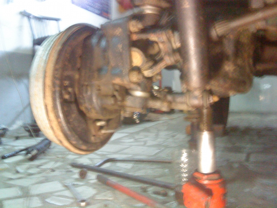 замена шкворней — ЛуАЗ 969, 1,6 л, 1989 года | своими руками | DRIVE2