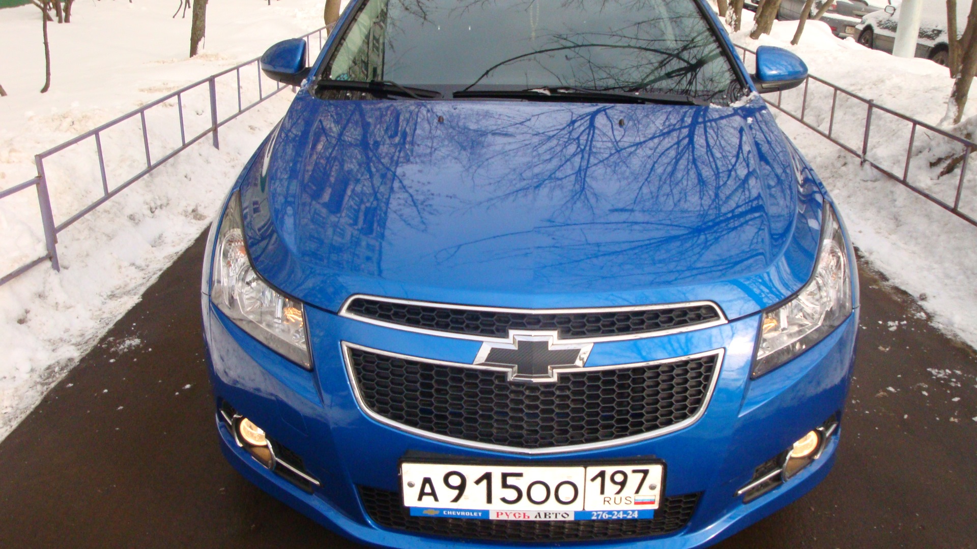 Chevrolet Cruze (1G) 1.6 бензиновый 2011 | УлЬтРаМоРиНоВыЙ БеС!!! на DRIVE2