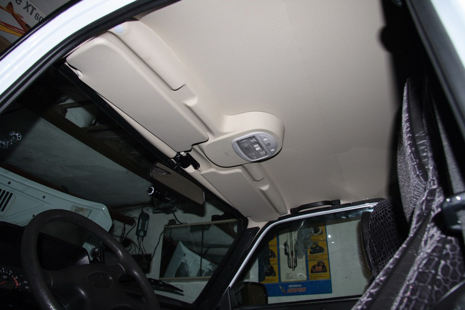 Накладка на потолок с подсветкой — Lada 4x4 3D, 1,7 л, 2013 года ...