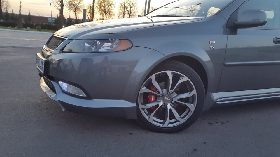 Chevrolet Lacetti в обвесе на 17 тапках — DRIVE2