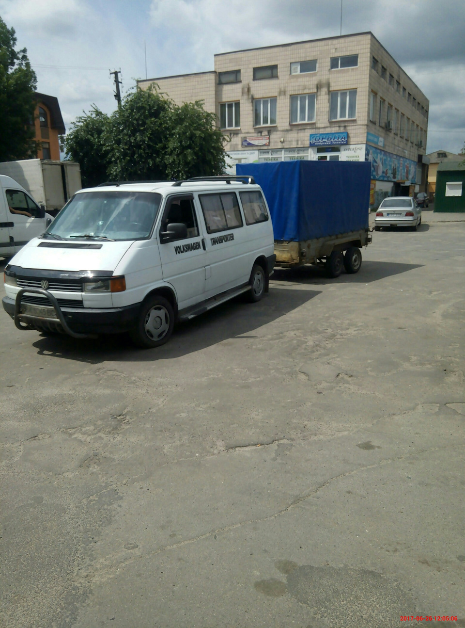 Прицеп — Volkswagen Transporter T4, 2,4 л, 1993 года | наблюдение | DRIVE2