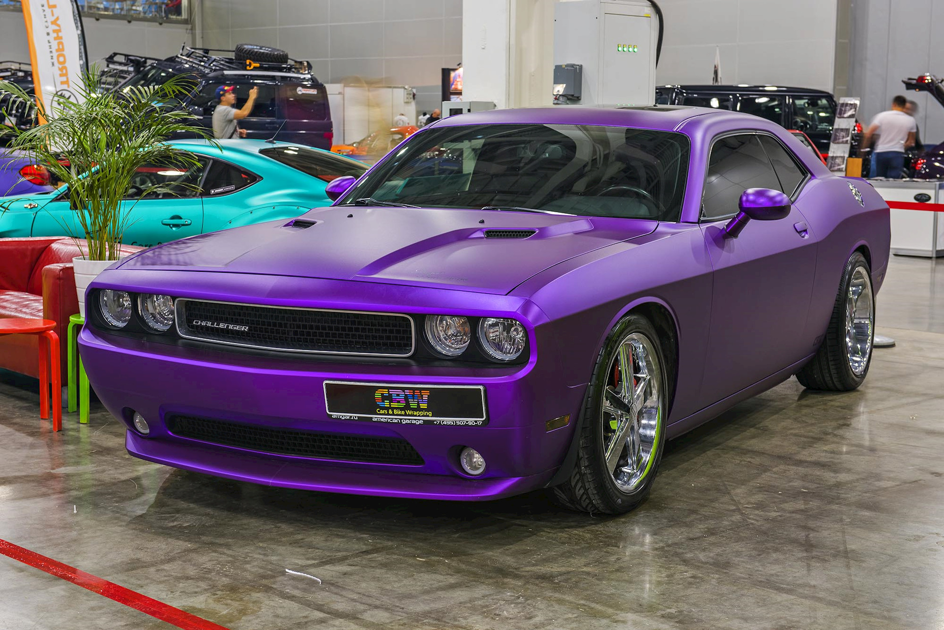 Dodge Challenger Furious Fuchsia