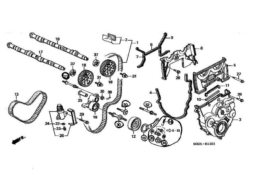 Нужны некоторые запчастюли для желтка. — Honda Integra Type R (DC2), 2 ...