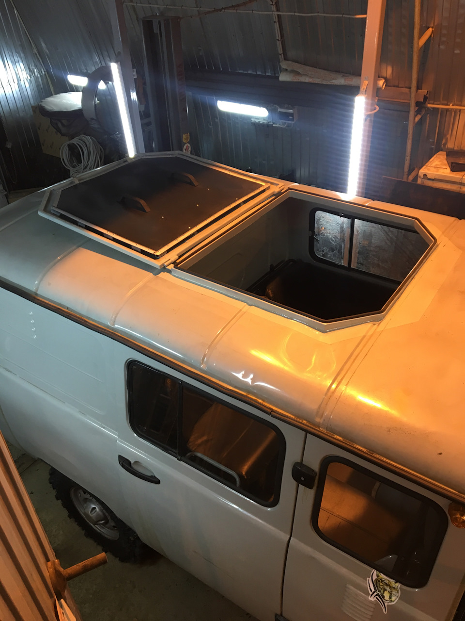 Самодельный люк на Буханку — DRIVE2