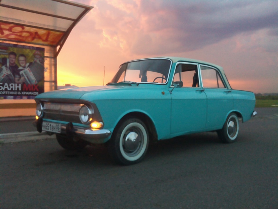 Просто вечерние фото) — ИЖ Москвич 412, 1,8 л, 1976 года | просто так ...