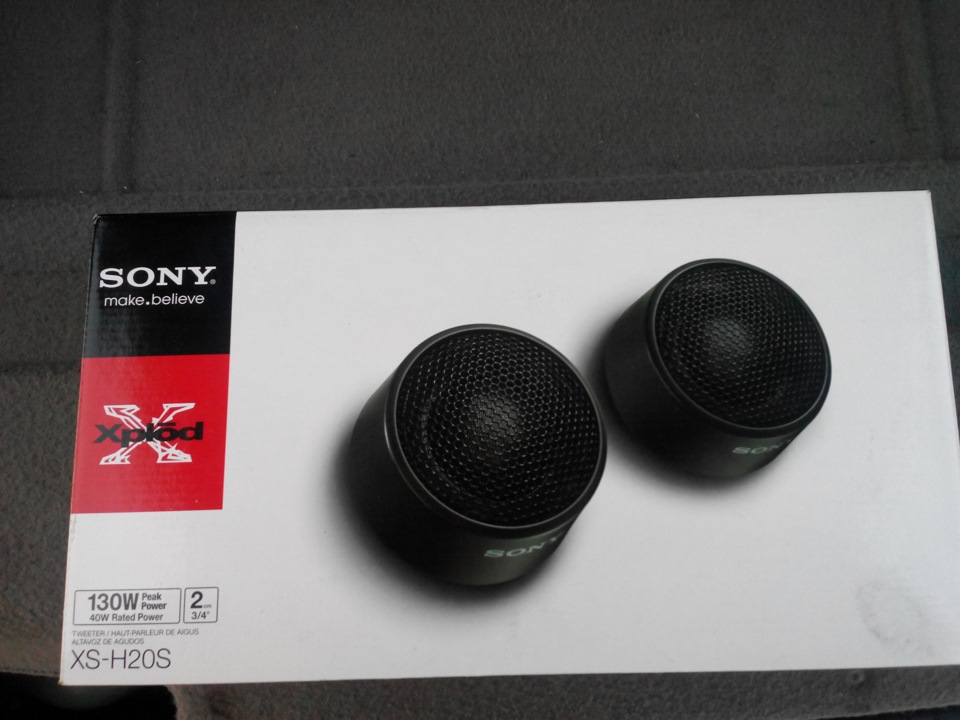 Саб SUPRA SRD-T30A и твитеры Sony XS-H20S — Lada Приора хэтчбек, 1,6 л ...