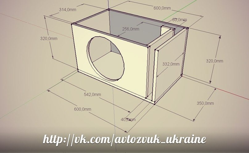 Короб для алпайн р12