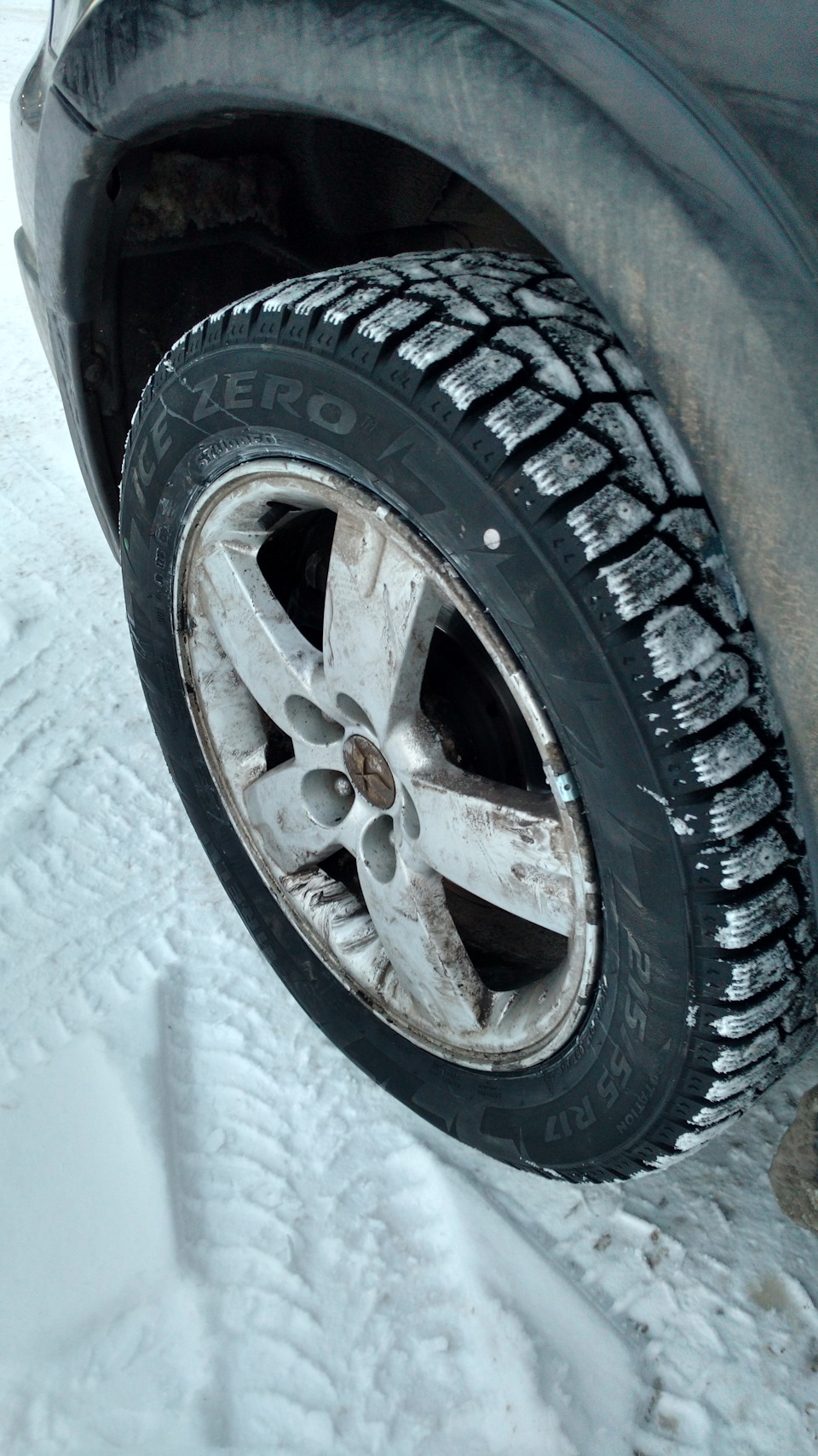 Pirelli winter ice zero r17