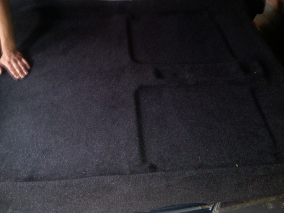 перетяжка крыши карпетом. — DRIVE2