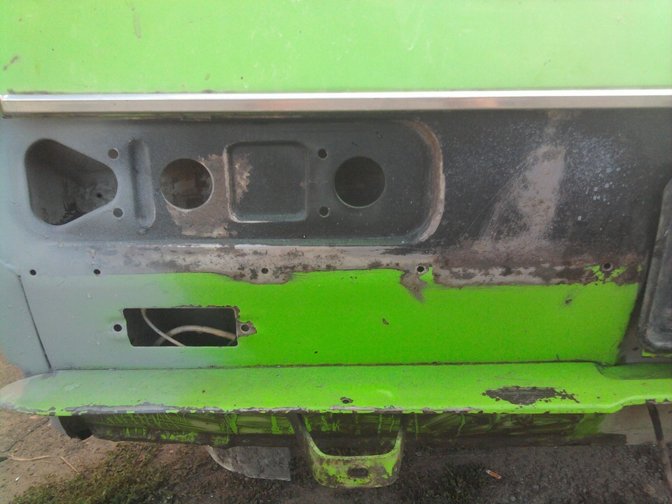 Задняя сторона (часть 2). Подготовка практически закончена. — Москвич ...