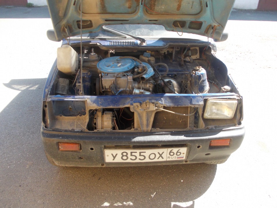ДХО в фары. — Lada Ока 11113, 0,8 л, 1998 года | своими руками | DRIVE2