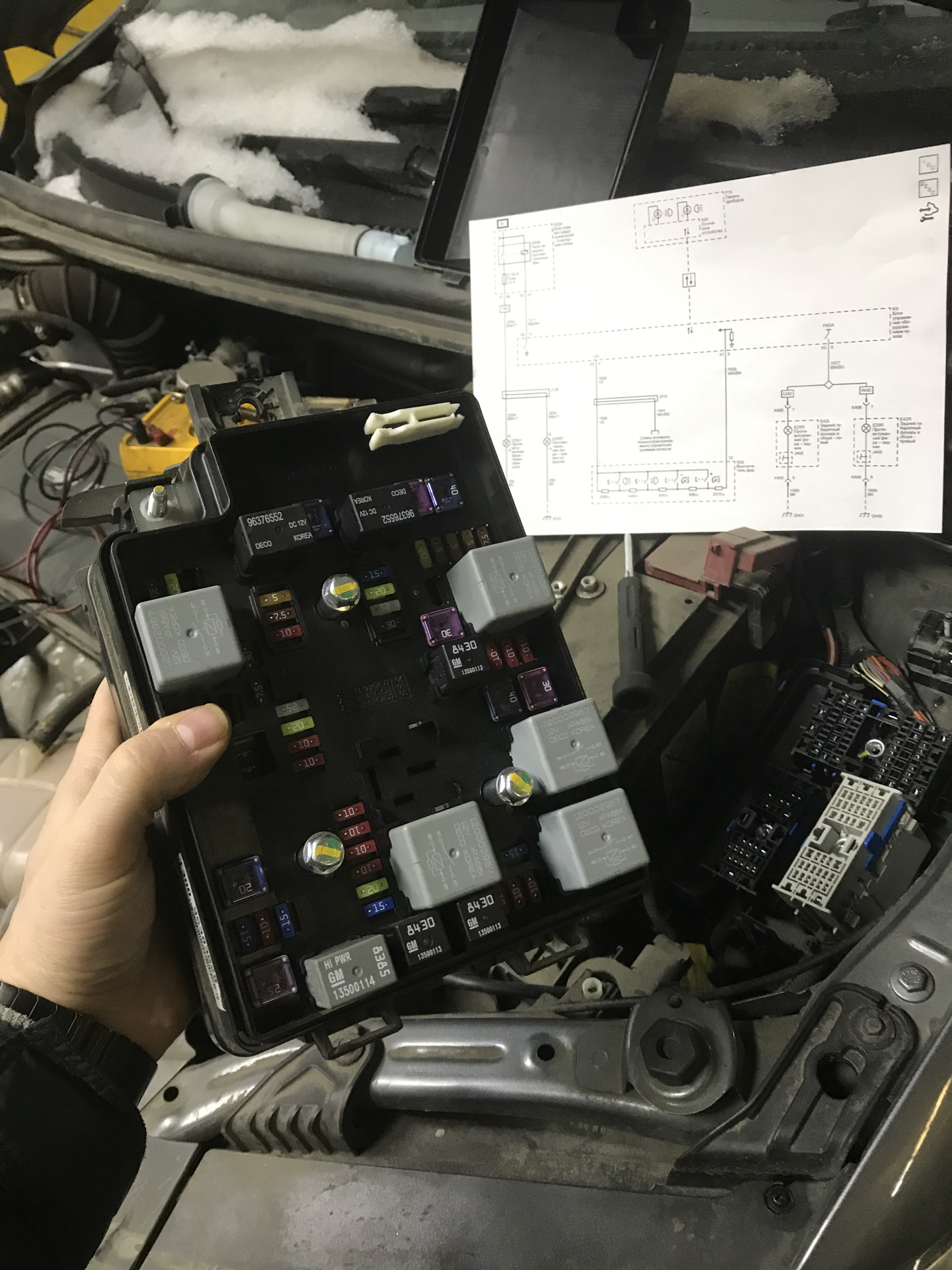 Купить Проводку Противотуманных Фар Шевроле Авео