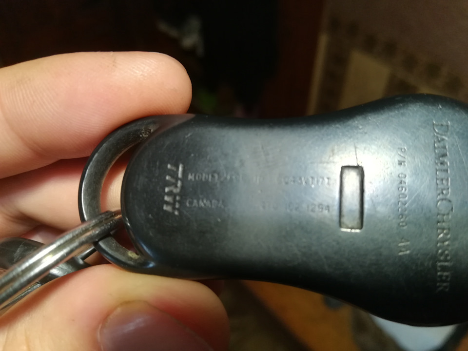 Не могу привязать штатный брелок на Dodge Stratus 2003 — Dodge Stratus ...