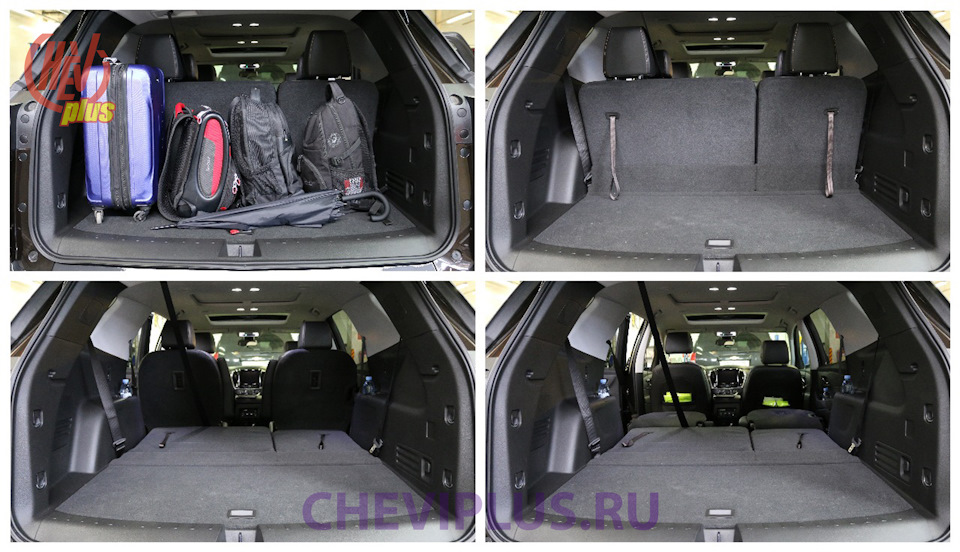 Chevrolet traverse размеры автомобиля