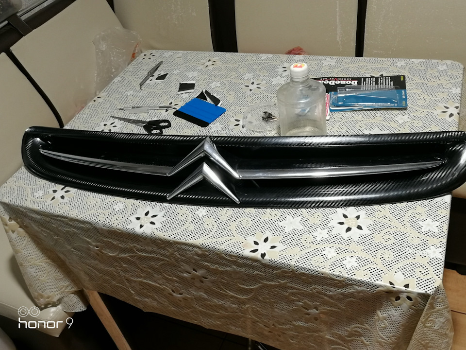 Решетка на капоте — Citroen Xsara Picasso, 1,8 л., 2002 года | просто ...