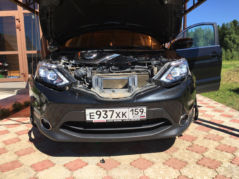 Ближний + дальний! — Nissan Qashqai (2G)