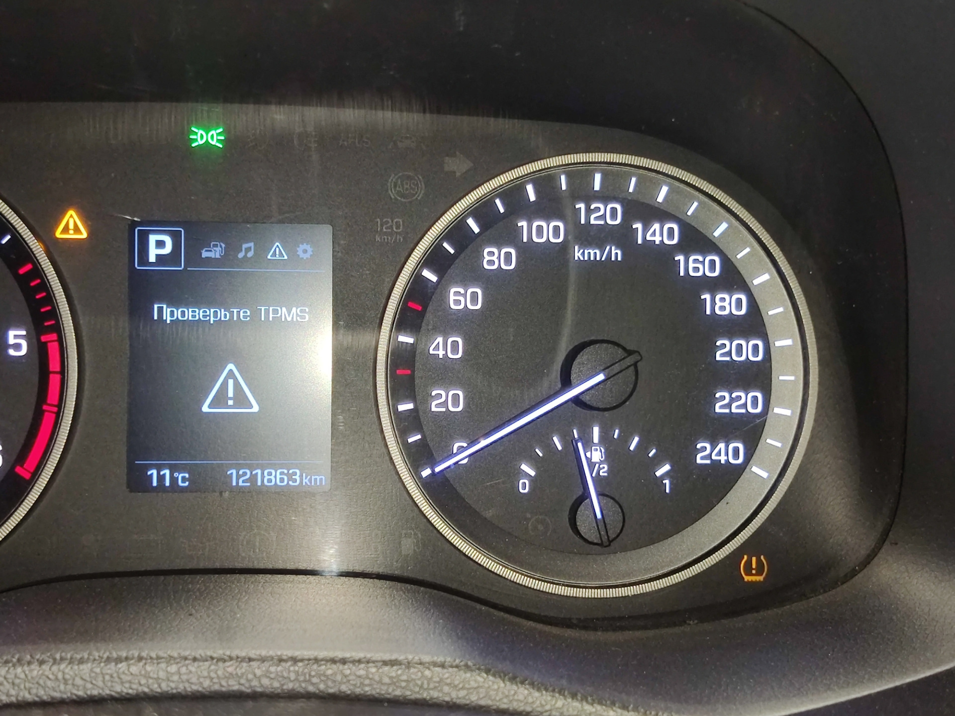 Проверьте tpms hyundai solaris