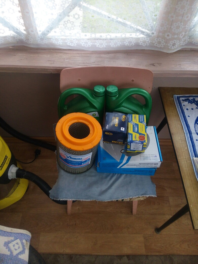 Замена расходников — УАЗ Patriot, 2,7 л, 2015 года | плановое ТО | DRIVE2