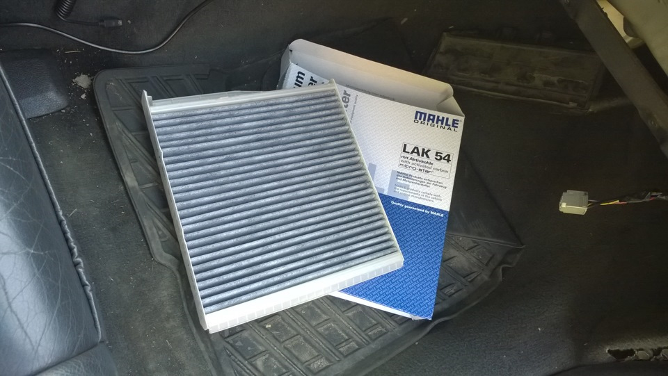 Замена салонного фильтра. - Volvo S80 (2G), 2,5 л, 2006 года своими руками DRIVE
