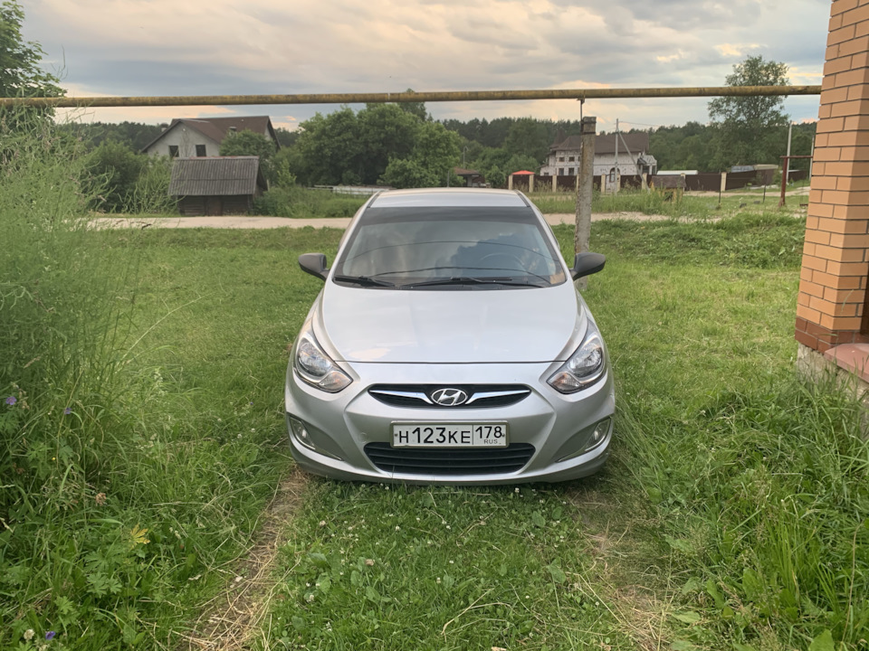 Зеркала — Hyundai Solaris, 1,6 л, 2013 года | аксессуары | DRIVE2