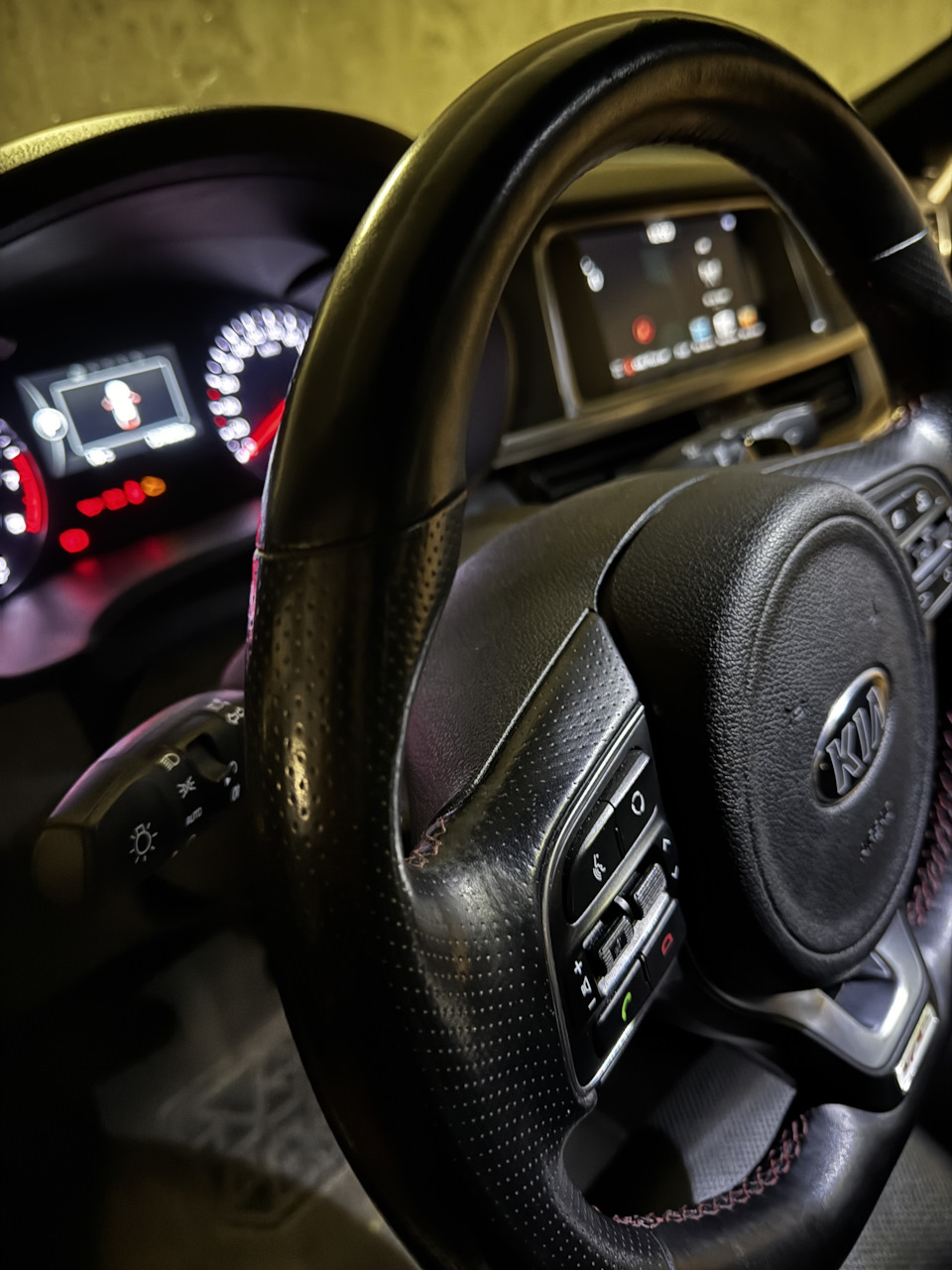 До чистки — KIA Optima (4G)