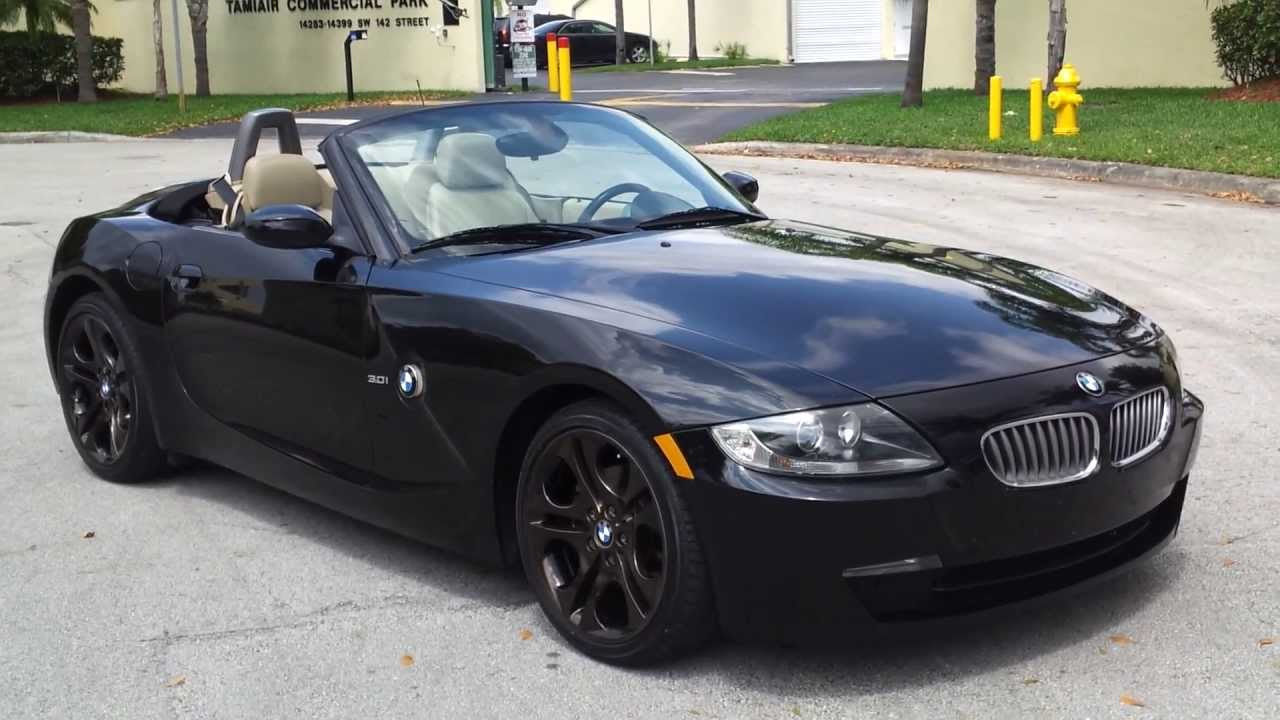 BMW z4 черная