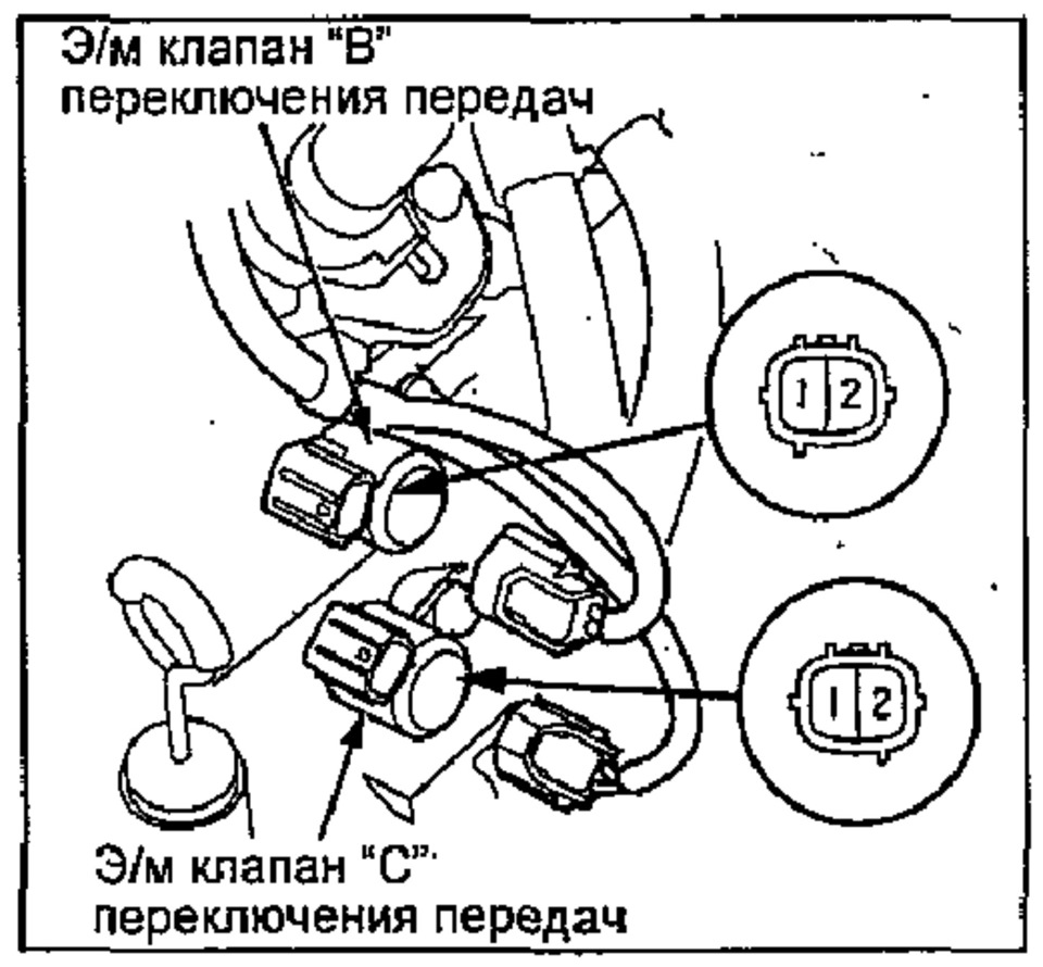 Схема акпп аккорд 7