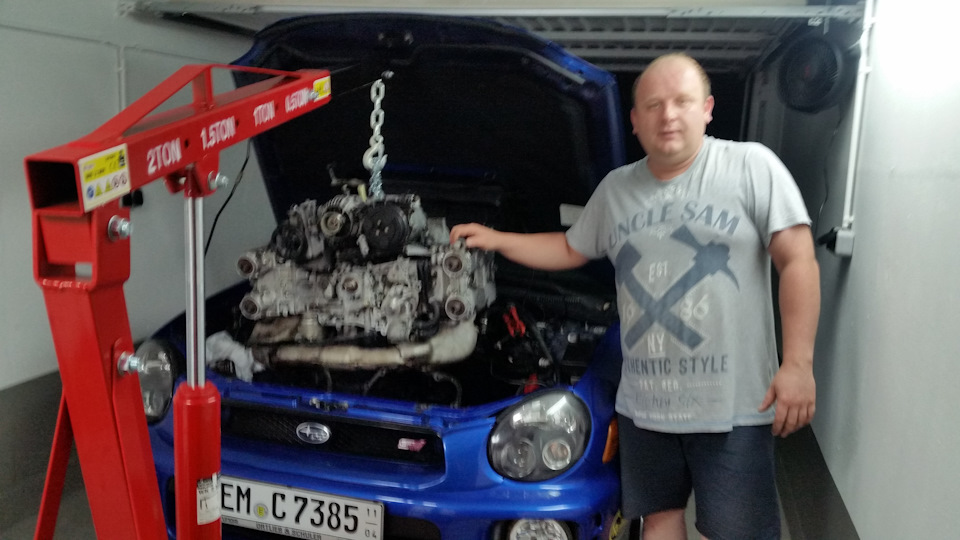 Капиталка двигателя (Стук на прогретом двигателе часть 3) — Subaru ...