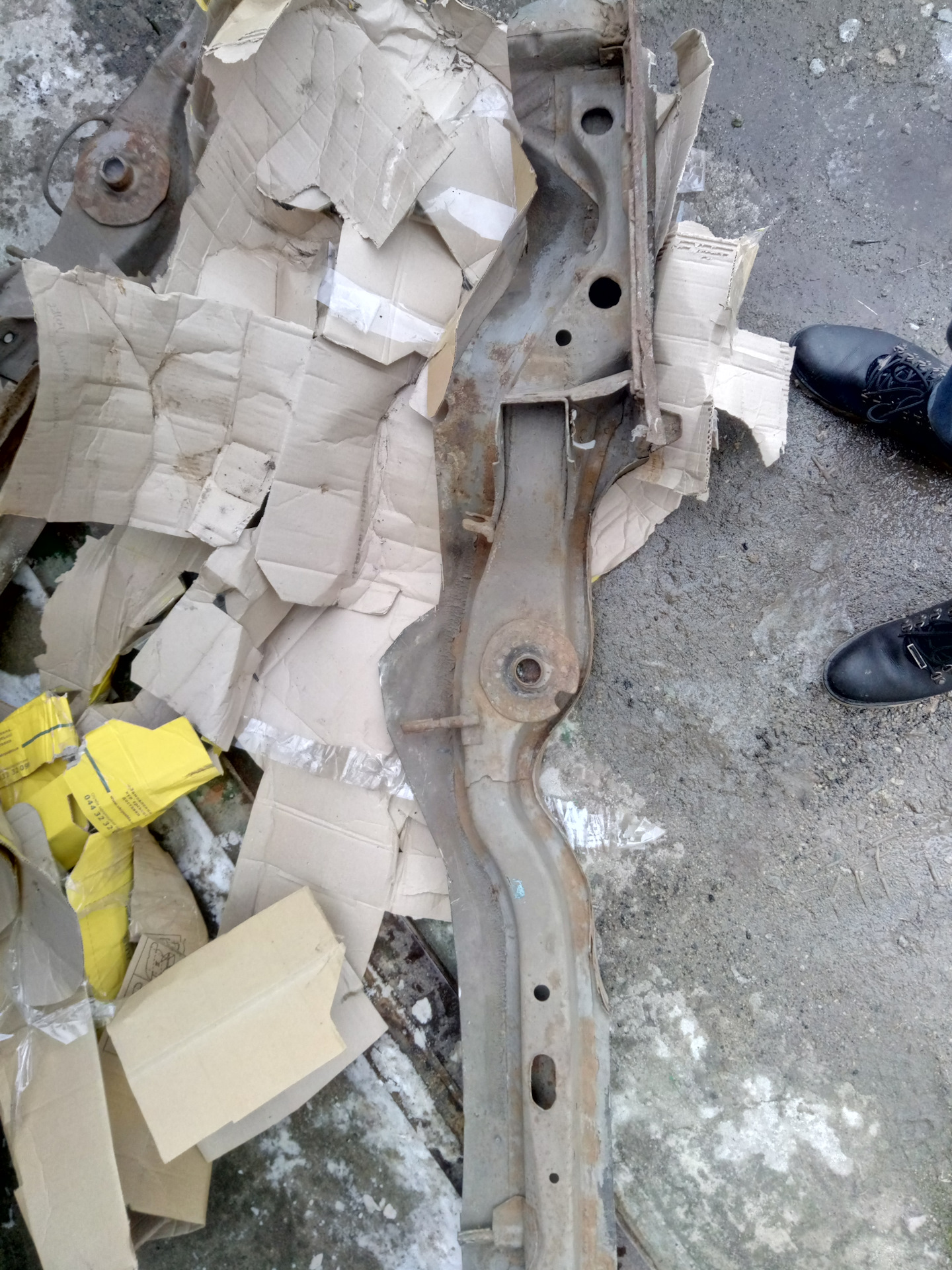 Лонжероны задние /// Наконец-то)))) — Opel Vectra A, 2 л, 1991 года ...