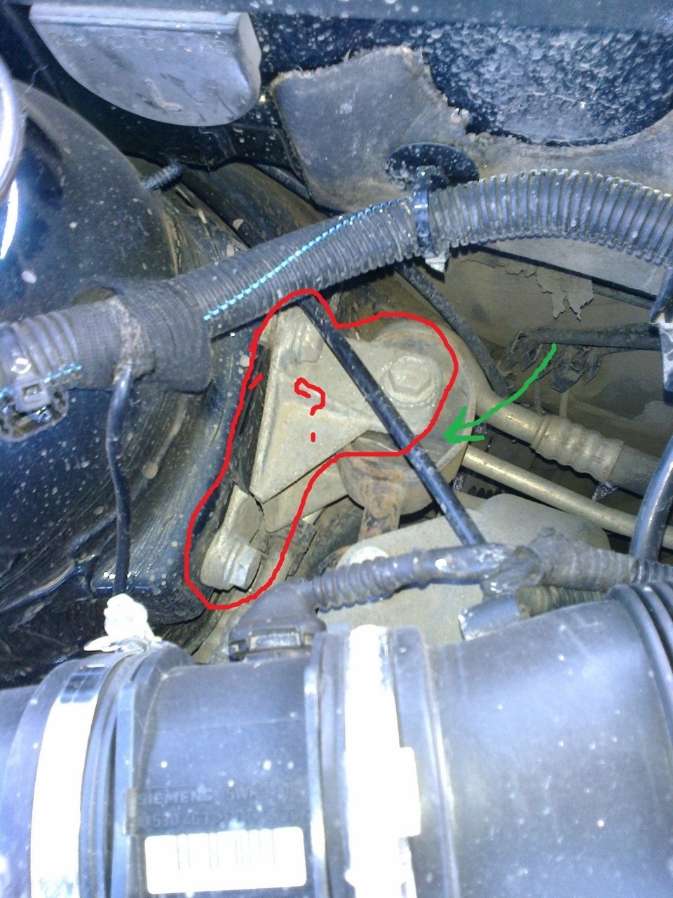 Вот он, сломан… — Opel Vectra B, 1,8 л, 2000 года | кузовной ремонт ...