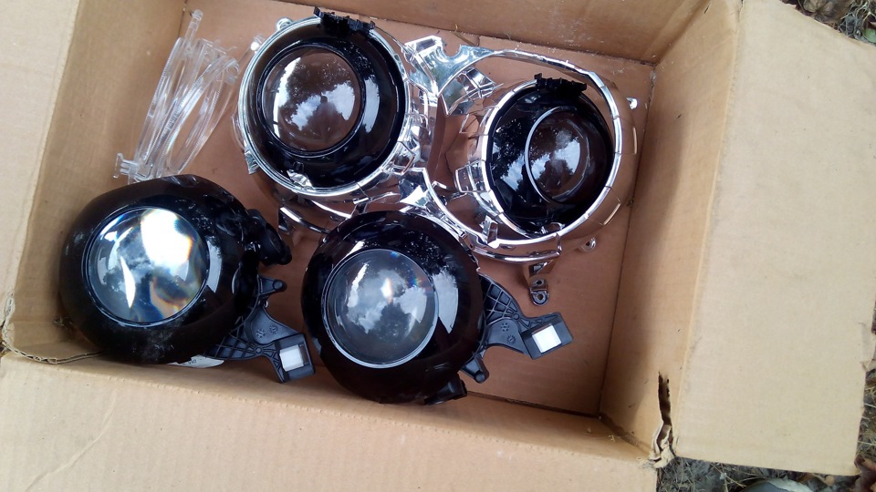 Линзы от BMW X3 повороты, стопы. Как подключить шторку? — Opel Ascona C ...