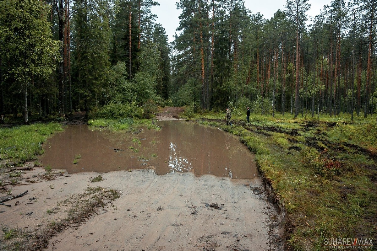 Глинястый. Дорога вокруг Онежского озера.