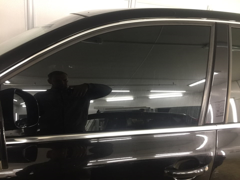 Выправление вмятин без покраски — Volkswagen Touareg (1G), 2,5 л, 2008 ...