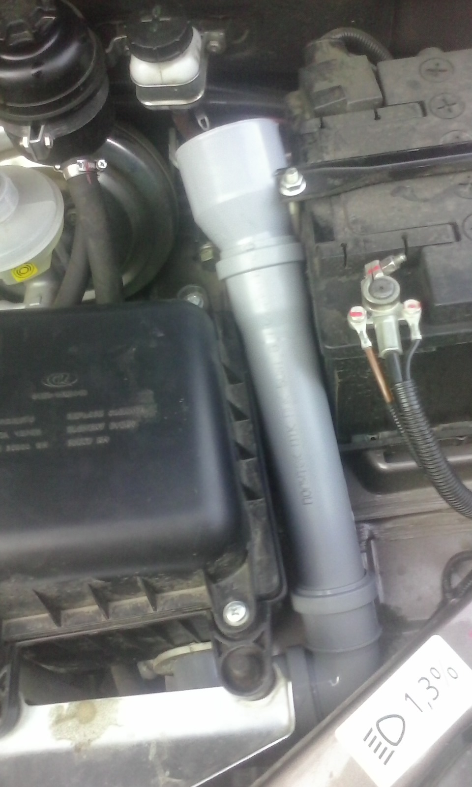 Сантехшноркель))) — Chevrolet Niva, 1,7 л, 2014 года | тюнинг | DRIVE2